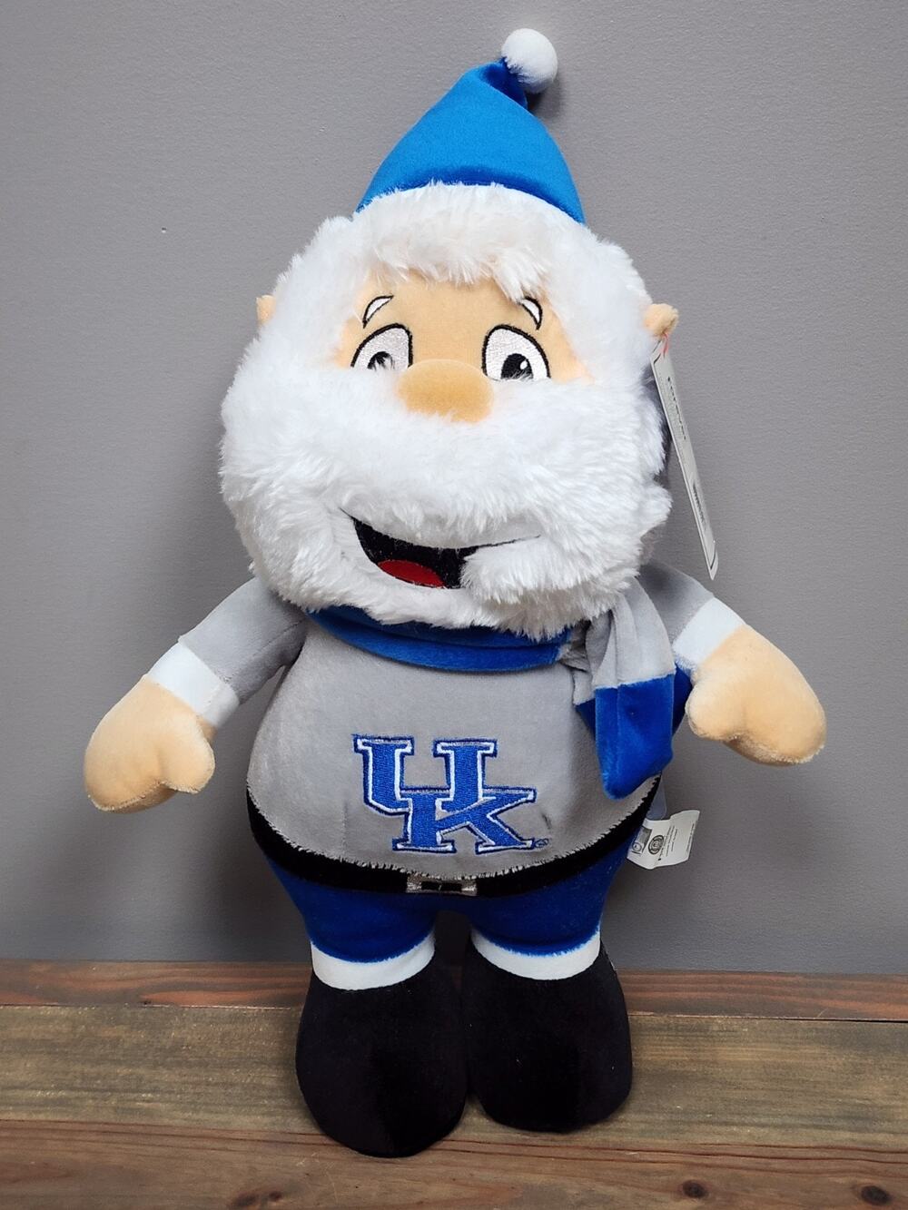 FOREVER University Of Kentucky SANTA CLAUS PLUSH 15"